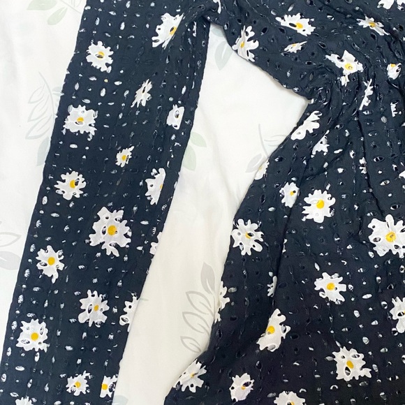 NWT - Maje Rayom Daisy Print Eyelet Dress Size 3 - Picture 7 of 8